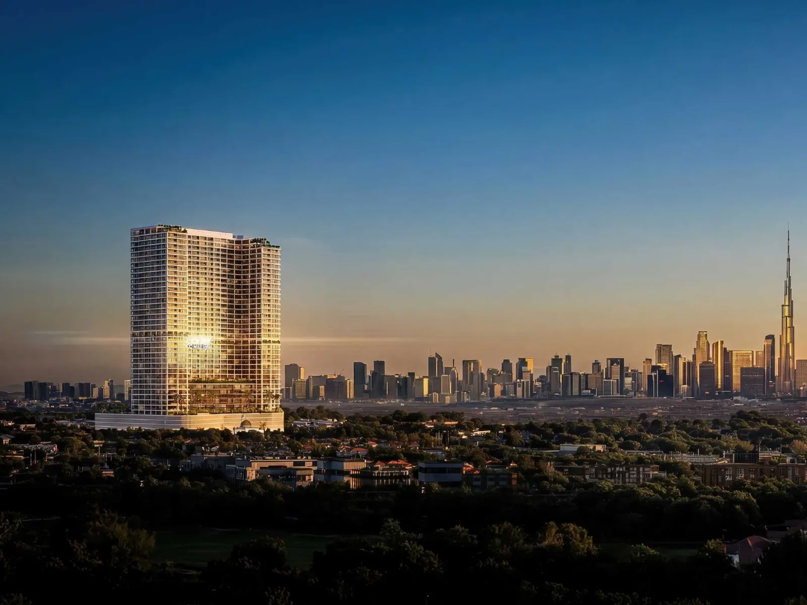 The WOW Tower in Dubailand Residence Complex, Dubai