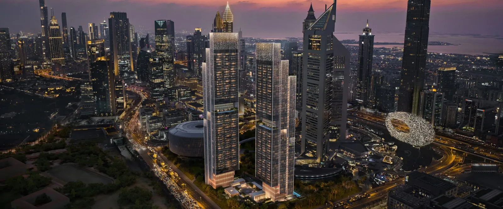 Jumeirah Residences Emirates Towers in DIFC, Dubai