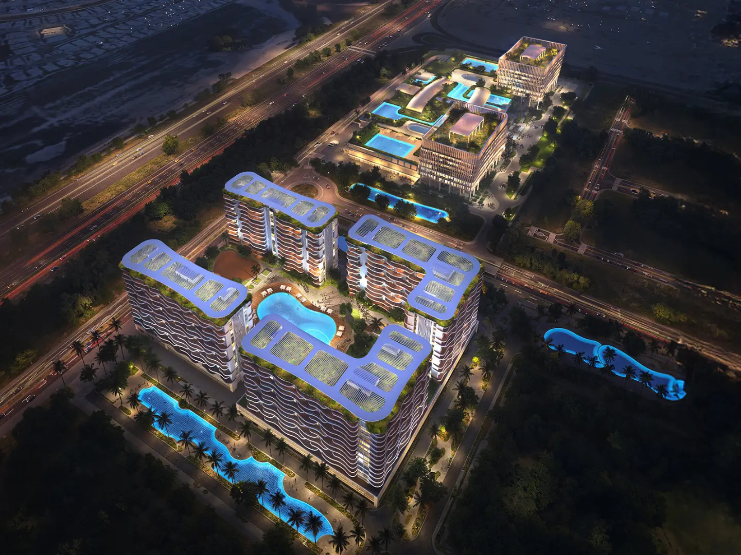Piazza Roma Offices in Damac Lagoons, Dubai