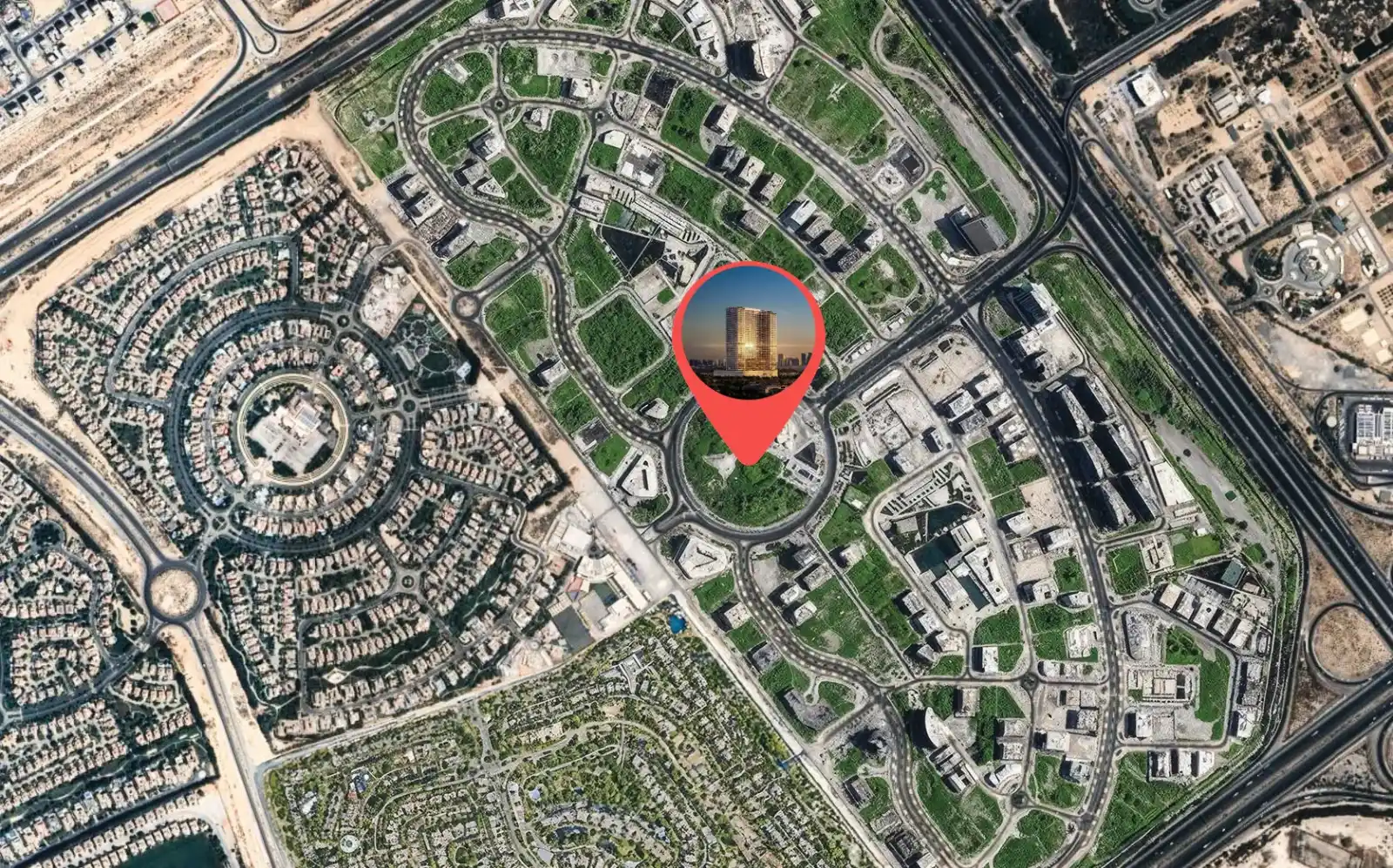 The WOW Tower Business Suites in Dubailand Residence Complex, Dubai