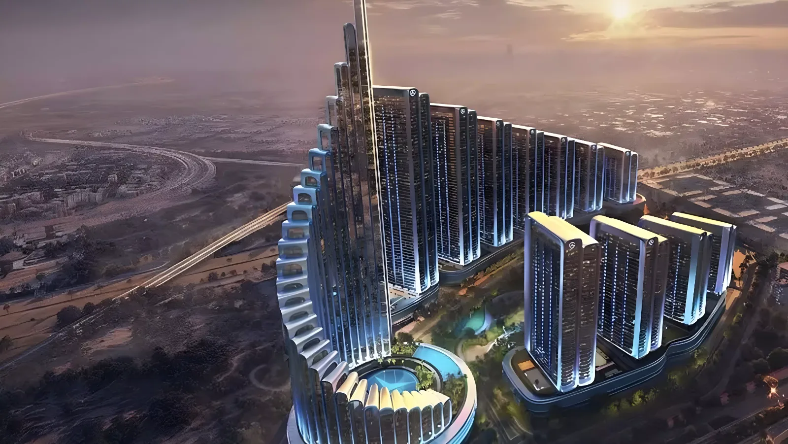 Vision AVTR in Mercedes-Benz Places Binghatti City, Dubai